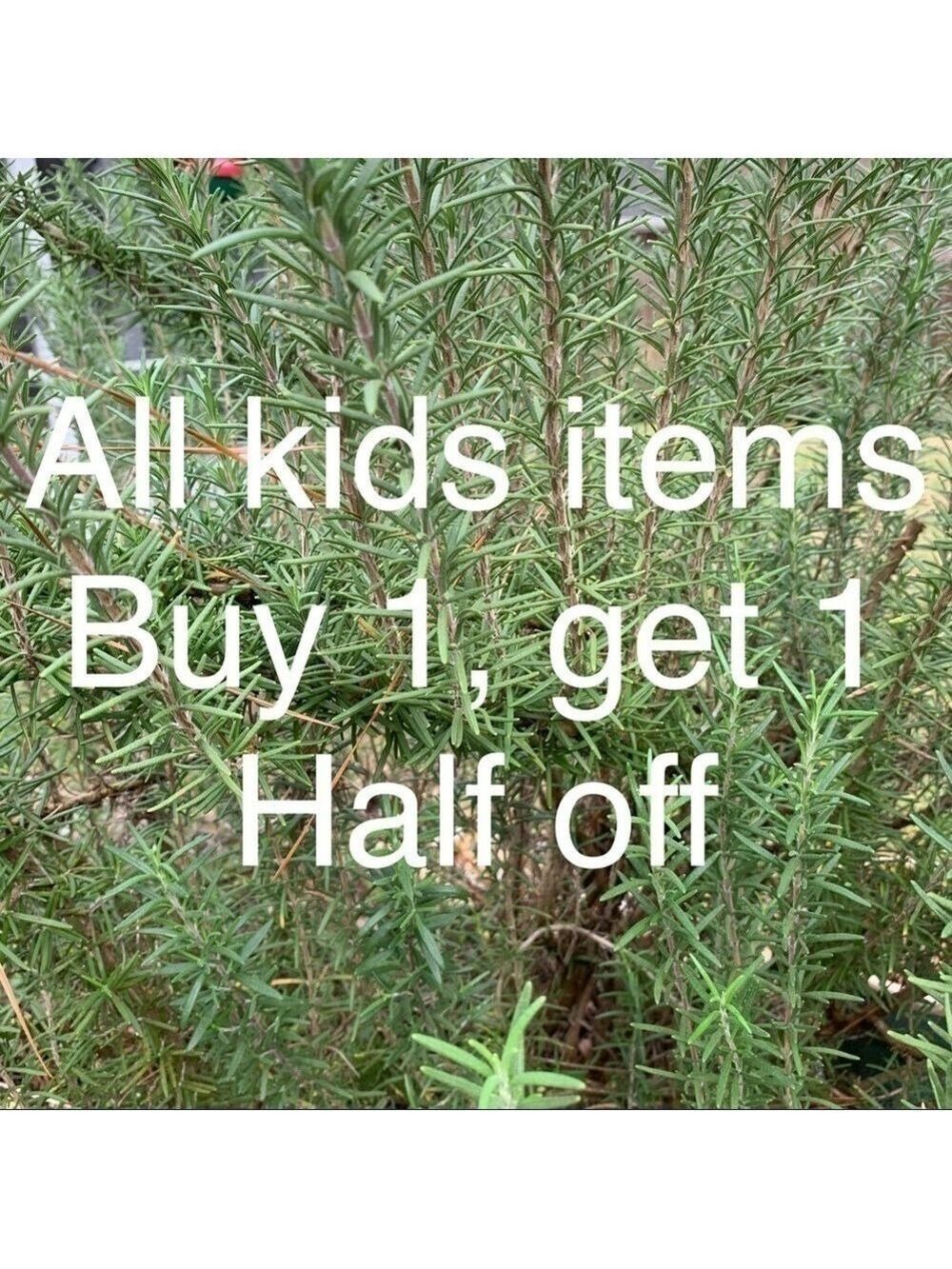 Kids Buy One Get One 50 Percent Off